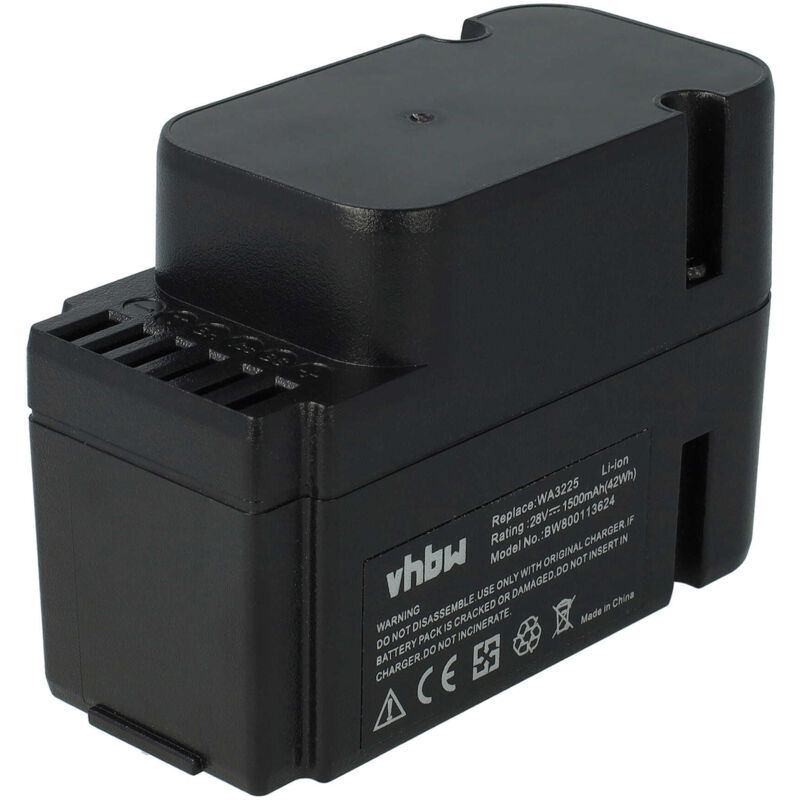 immagine 0 del prodotto li ion batteria 1500mah 28v compatibile con robot prato worx landroid m1000 wg791e.1, m1000i wg796e.1, m500 wg754e, m800 wg790e.1 sostituisce