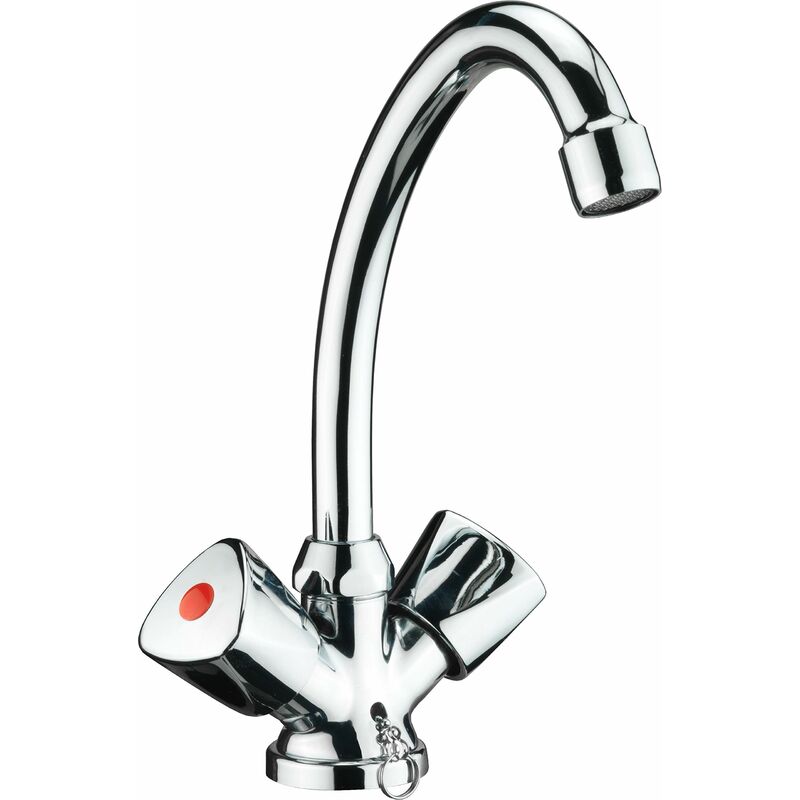 foto del prodotto li113 1930 lisa 2 prese lavabo chr, cromo cornat