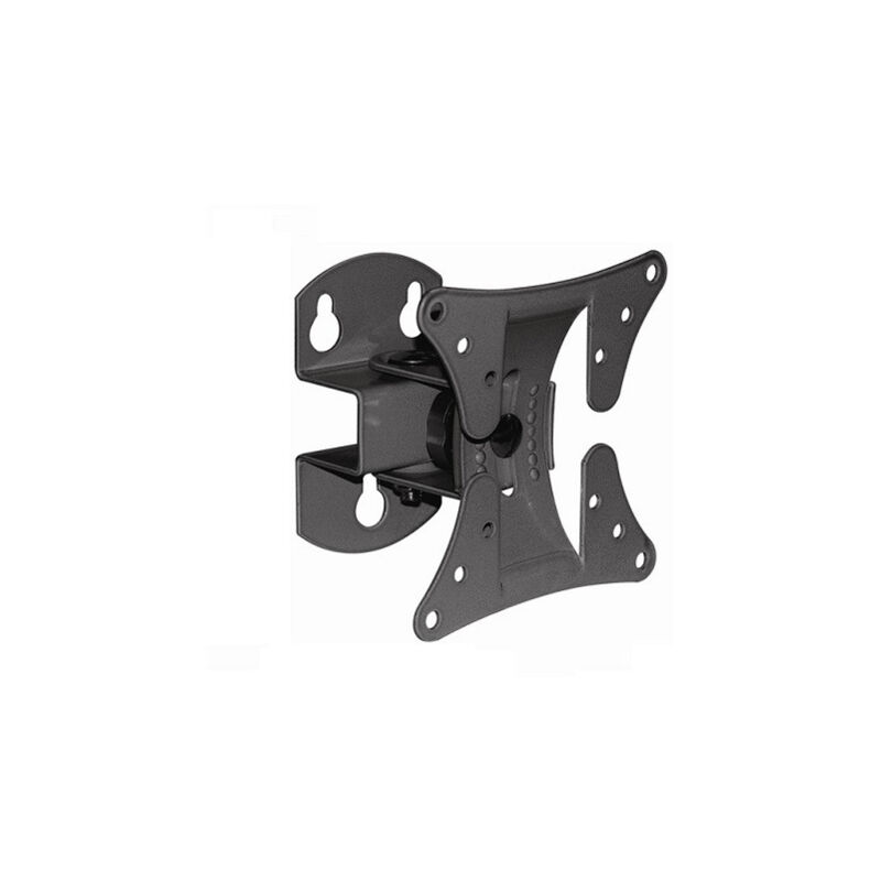 foto del prodotto li604530b supporto tv parete nero vesa 100x100 20kg per schermi 10 30 inclinabile itb