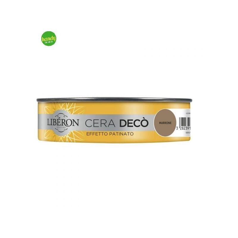 foto del prodotto liberon cera dec 150ml marrone patinato