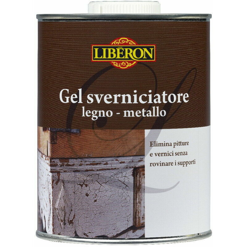 foto del prodotto liberon gel sverniciatore per legno e metallo elimina pitture vernici vecchie formato 500 ml