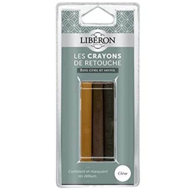 foto del prodotto liberon matita per ritocchi, riparazione legno, rovere, 30 ml