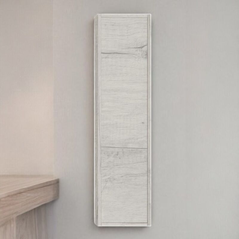 foto del prodotto liberoshopping colonna reversibile sospesa singola h120 luna quercia bianco