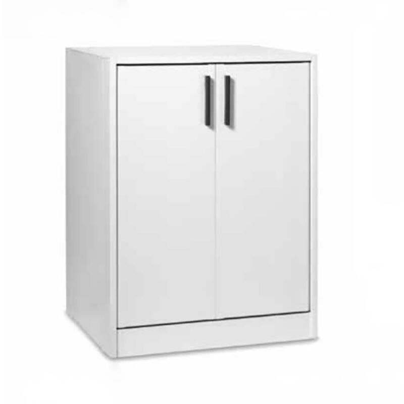 foto del prodotto liberoshopping mobile coprilavatrice con chiusura a 2 ante 67x60 cm bianco