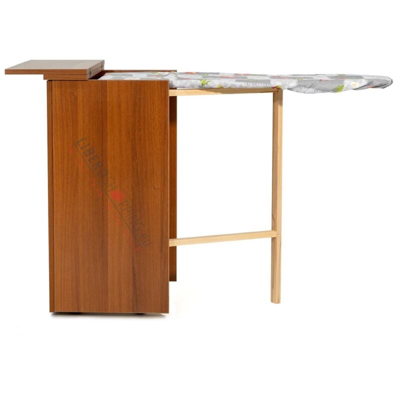 foto del prodotto liberoshopping mobile da stiro asse scomparsa legno noce jolly 2 ante