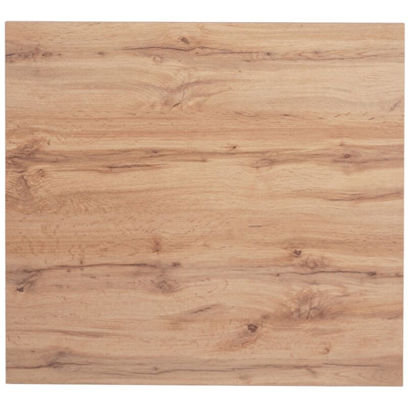 foto del prodotto liberoshopping piano quadrato per tavolo in laminato 70x70 cm rovere nodato