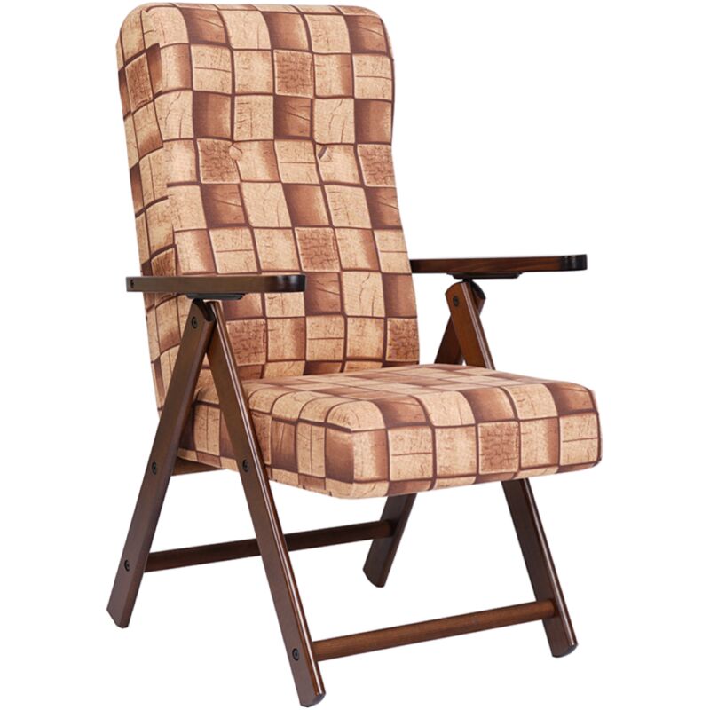 foto del prodotto liberoshopping - poltrona reclinabile in tessuto pedra e legno in faggio - molisana