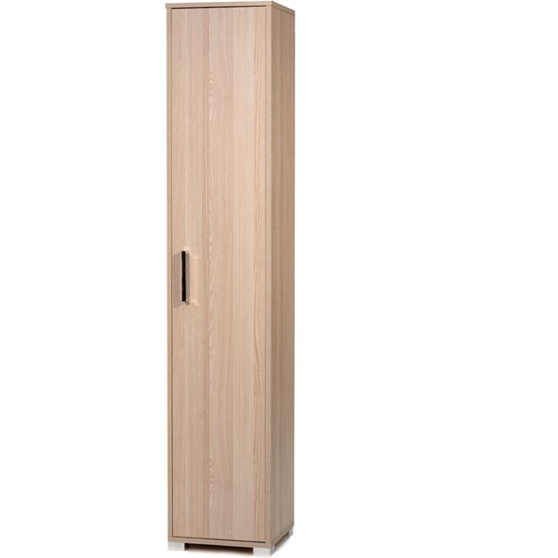 foto del prodotto liberoshopping scarpiera in legno nobilitato 1 anta ripiani interni 37x189h cm rovere