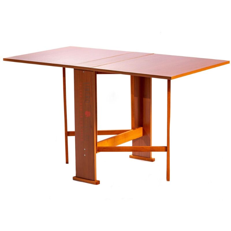 foto del prodotto liberoshopping tavolo da pranzo richiudibile in legno 136x74 cm susanna ciliegio