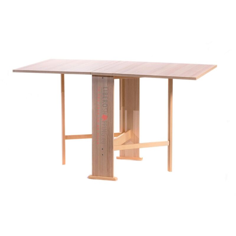 foto del prodotto liberoshopping tavolo da pranzo richiudibile in legno 136x74 cm susanna rovere