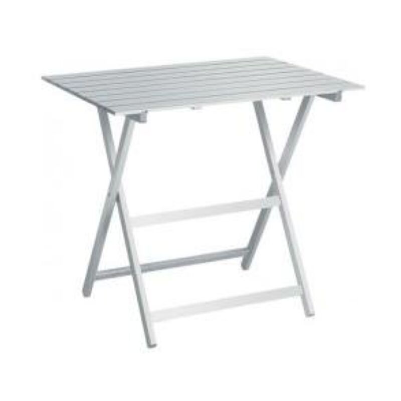 foto del prodotto liberoshopping tavolo richiudibile in legno faggio bianco 60x77 cm