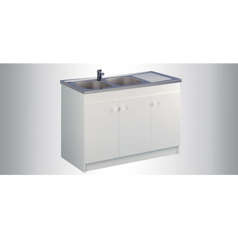 foto del prodotto liberty lavello a 2 ante aquarine l.100 cm 200208