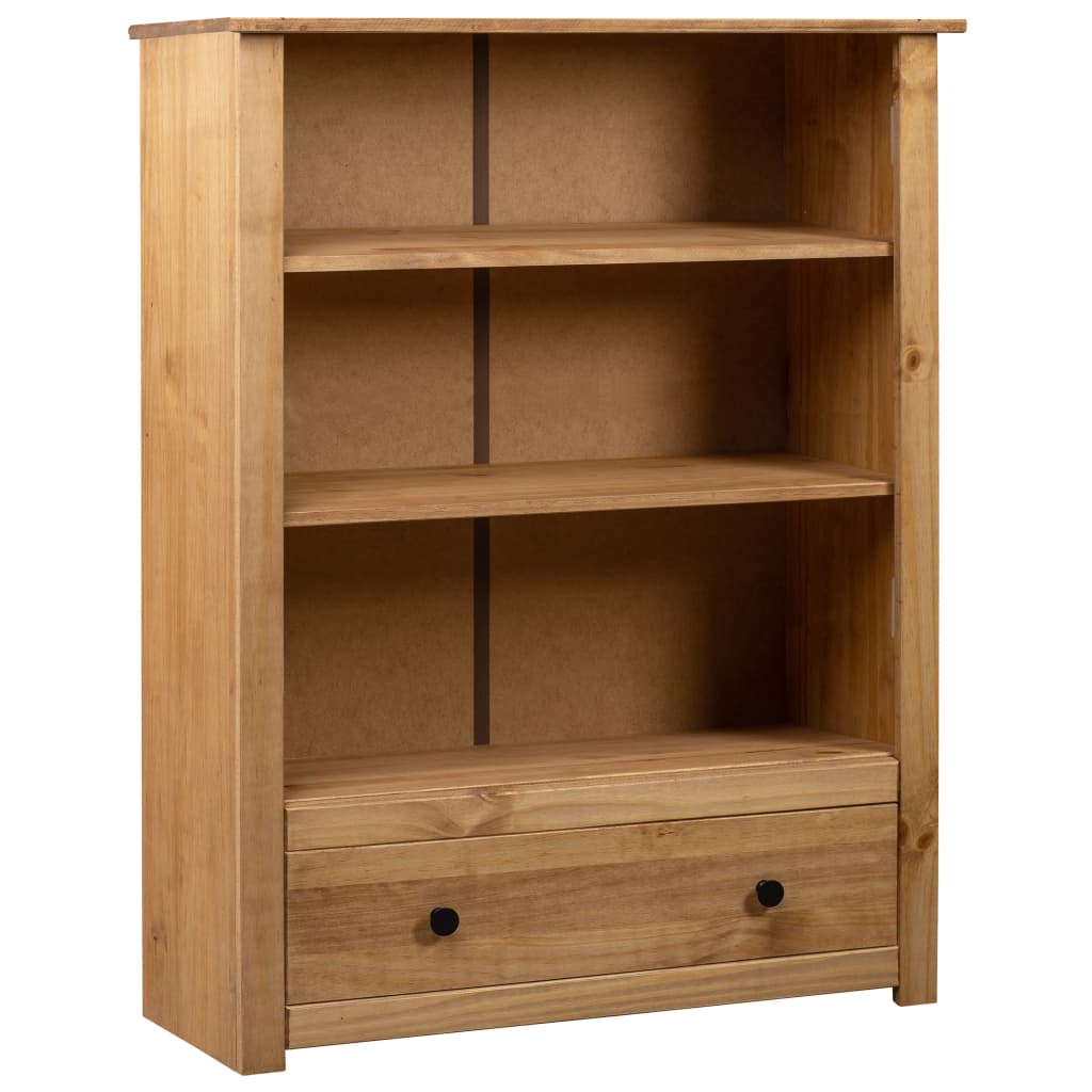 foto del prodotto libreria 80x35x110 cm in pino massello panama range cod mxl 14656