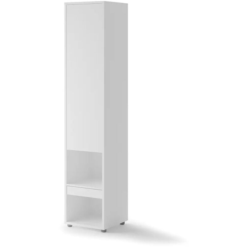 foto del prodotto libreria, armadio per letto bc 07 bianco opaco