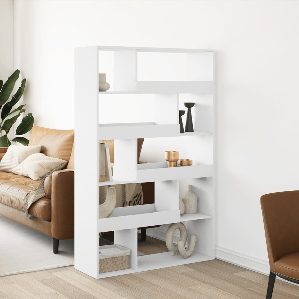 foto del prodotto libreria bianca 100x33x156,5 cm in truciolato vidaxl