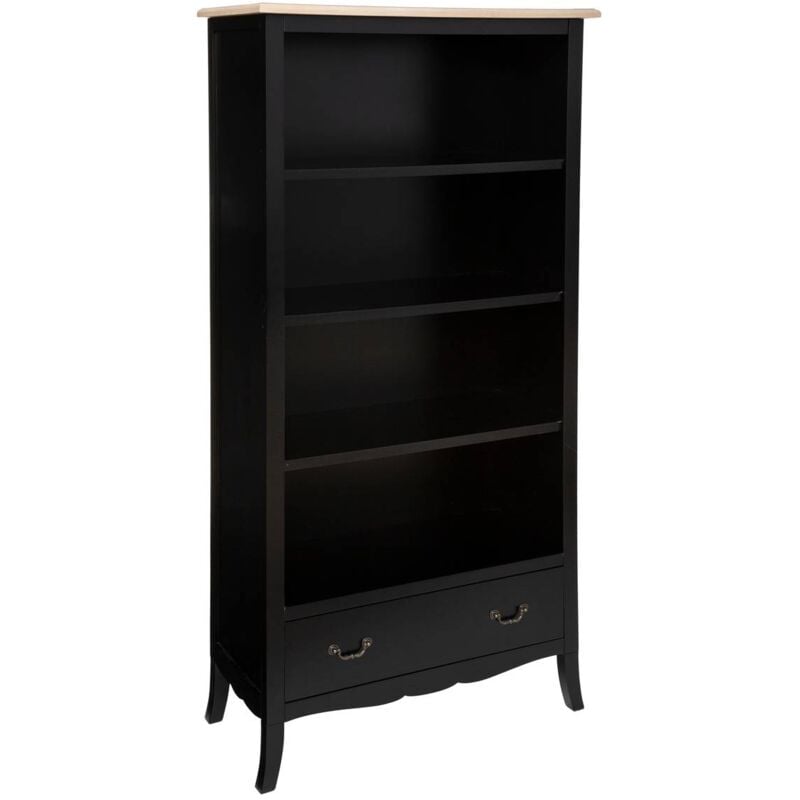 foto del prodotto libreria chrysa nera 82x175cm atmosphera cr ateur d int rieur