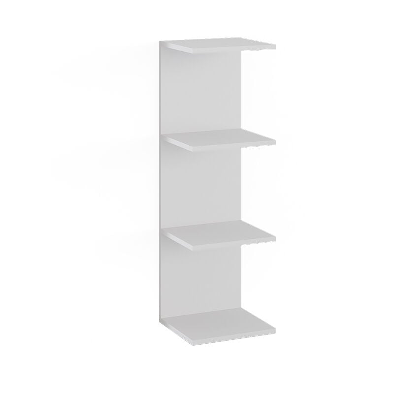 foto del prodotto libreria da parete paolo, bianco, 30 x 95 cm vicco
