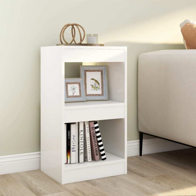 foto del prodotto libreria divisorio bianco 40x30x72 cm