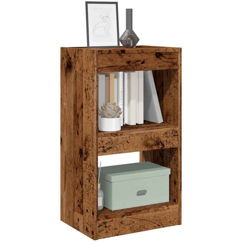 foto del prodotto libreria divisorio in legno vecchio 40x30x72 cm vidaxl