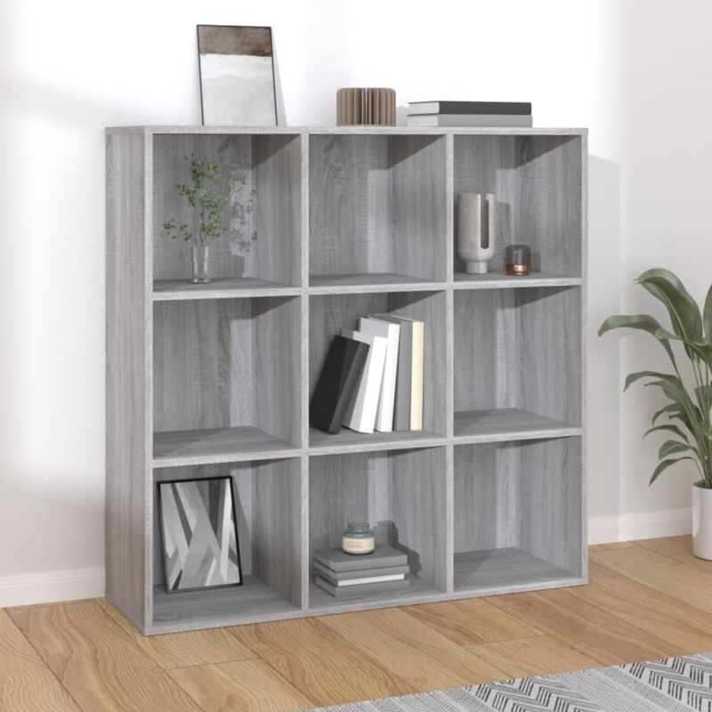 foto del prodotto libreria grigio sonoma 98x29x97,5 cm vidaxl