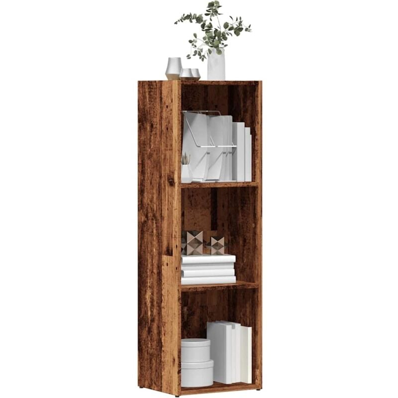 foto del prodotto libreria in legno antico 36x30x114 cm in legno multistrato vidaxl