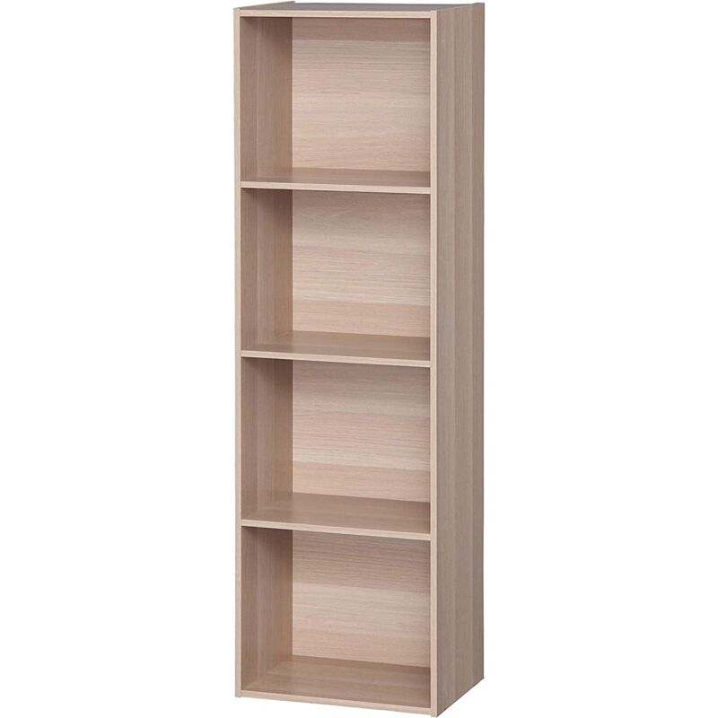 foto del prodotto libreria in legno melaminico per ufficio e cameretta arredamento da interno weng 5 ripiani