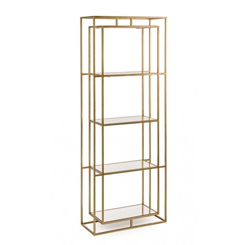 foto del prodotto libreria in vetro 68x28x172.5 cm