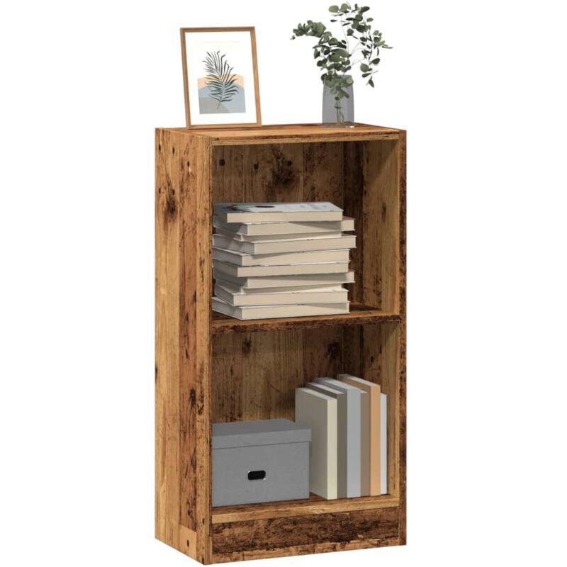 foto del prodotto libreria legno antico 40x24x76 cm in truciolato vidaxl