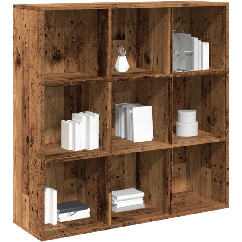 foto del prodotto libreria legno antico 98x29x97,5 cm vidaxl