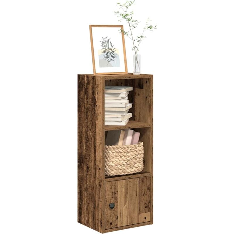 foto del prodotto libreria legno vecchio 31x24x77 cm in legno multistrato vidaxl