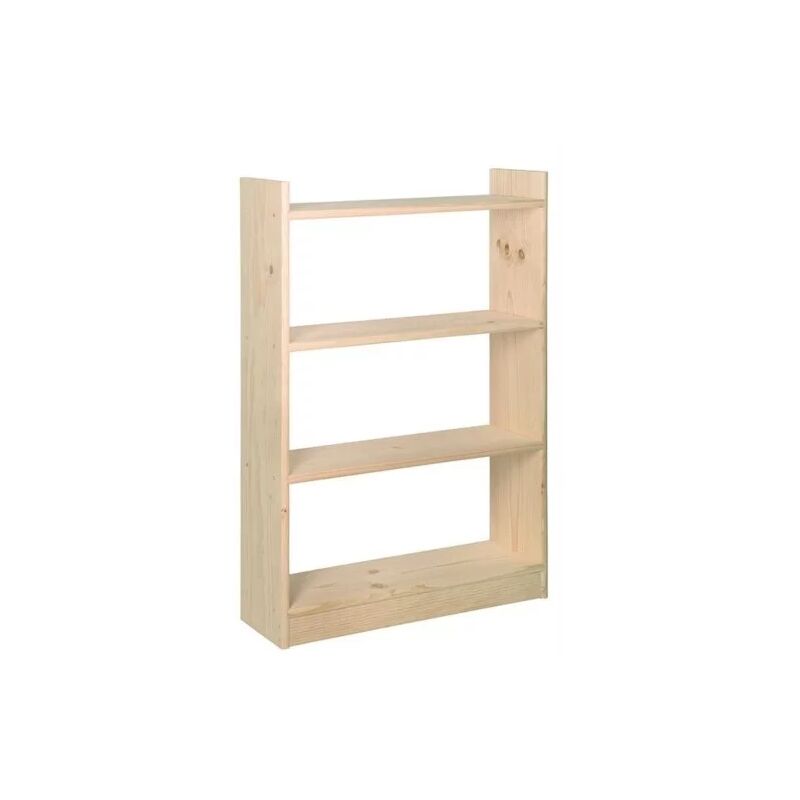foto del prodotto libreria modello gala con 3 ripiani 80x25x118 cm