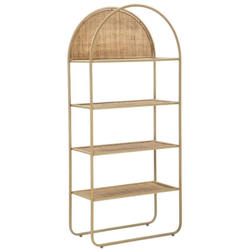 foto del prodotto libreria panama round 80x40x180 cm in rattan