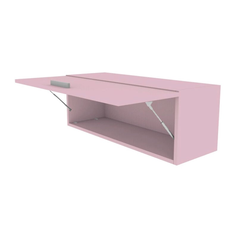 foto del prodotto libreria pensile moderna con anta a ribalta, l 90 cm montaggio rapido cipriaf3c4ff