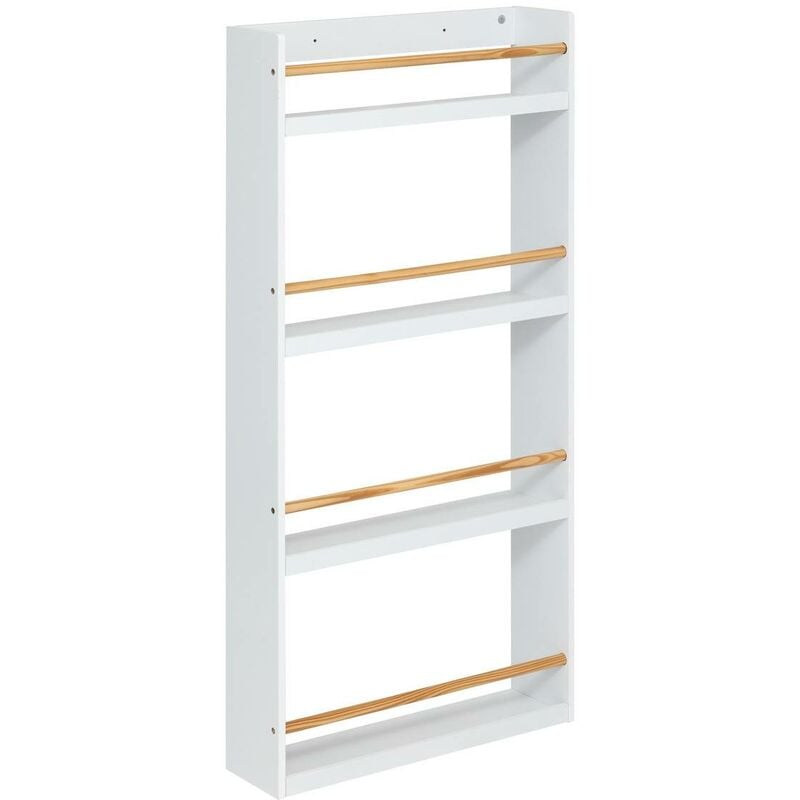 foto del prodotto libreria per bambini bianca a 4 ripiani h118cm atmosphera cr ateur d int rieur