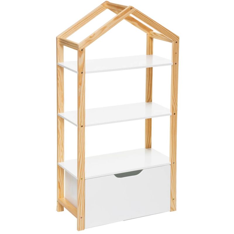 foto del prodotto libreria per bambini maison bianca h120cm atmosphera cr ateur d int rieur
