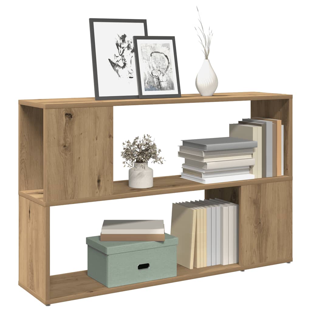 foto del prodotto libreria rovere artigianale 100x24x63 cm in truciolato