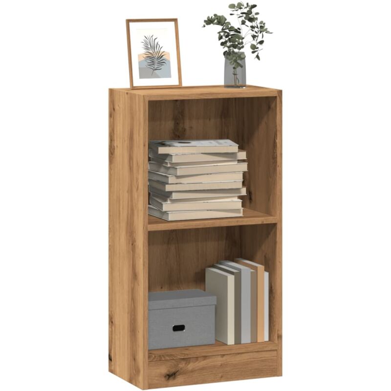 foto del prodotto libreria rovere artigianale 40x24x76 cm in truciolato vidaxl