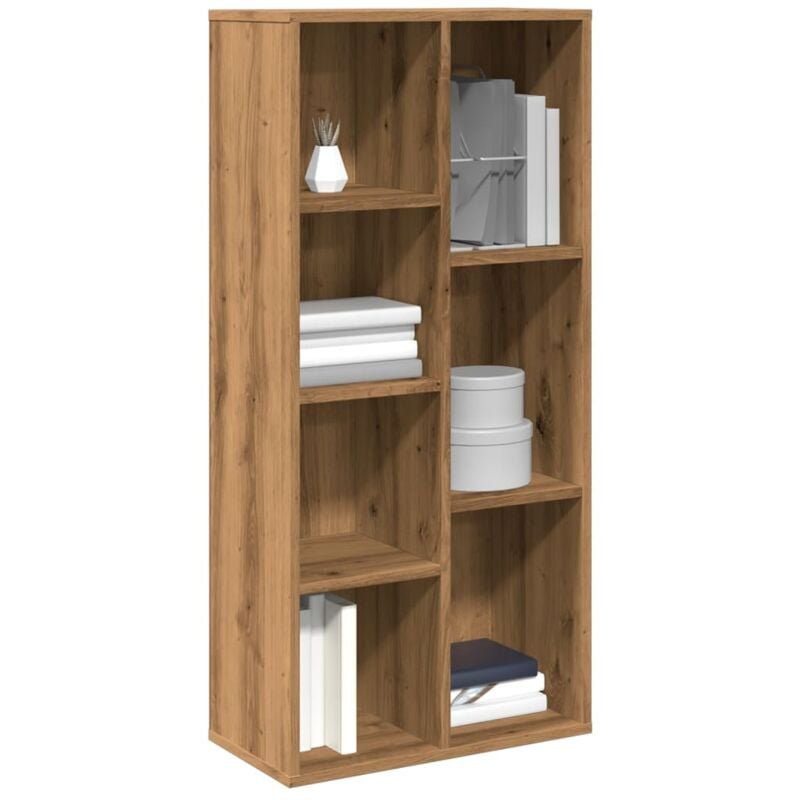 foto del prodotto libreria rovere artigianale 50x25x104 cm vidaxl