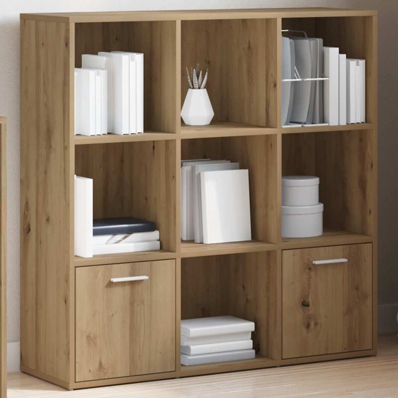 foto del prodotto libreria rovere artigianale 98x29x97,5 cm legno multistrato vidaxl