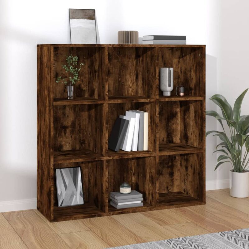 foto del prodotto libreria rovere fumo 98x30x98 cm cod mxl 18120