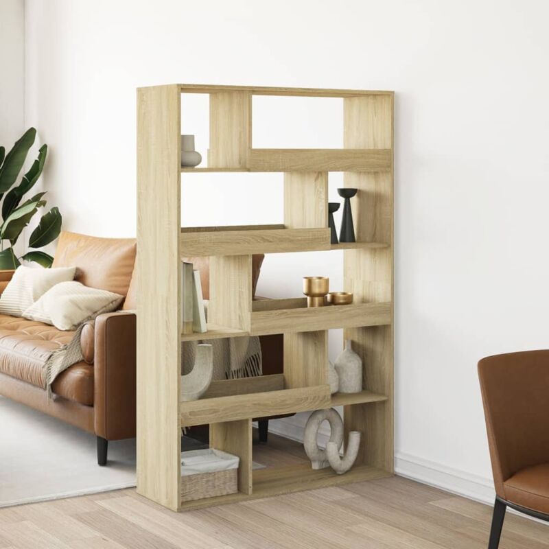 foto del prodotto libreria rovere sonoma 100x33x156,5 cm in truciolato vidaxl