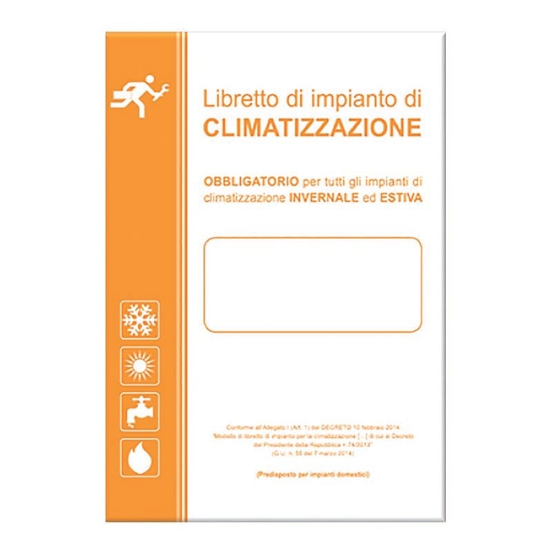 foto del prodotto libretto impianto domestico climatizzazione invernale estiva solo regione emilia romagna
