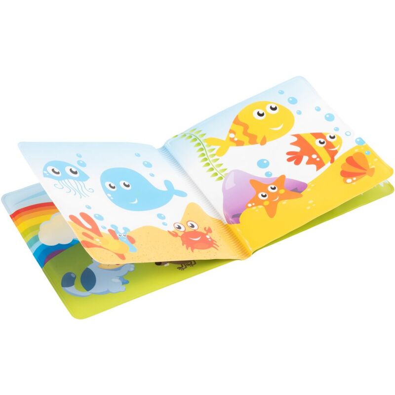 foto del prodotto libretto morbido e sonoro per bambini, con pagine imbottite, stimolante in materiale atossico