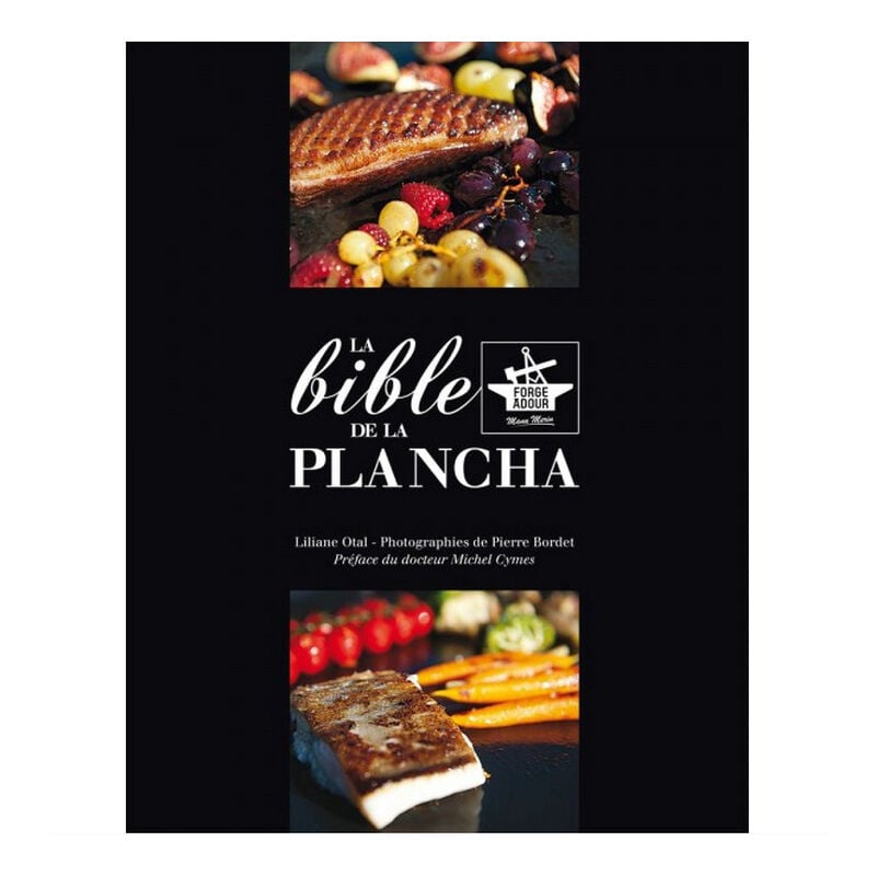 foto del prodotto libro di ricette la bible de la plancha forge adour