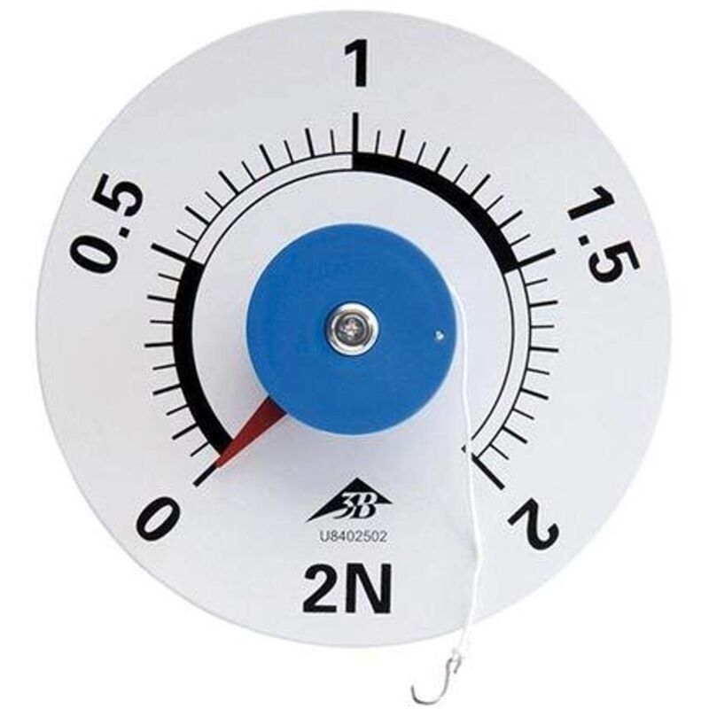 foto del prodotto licht erlebnisse 3b scientific u8402502 dinamometro 2 n, con scala circolare