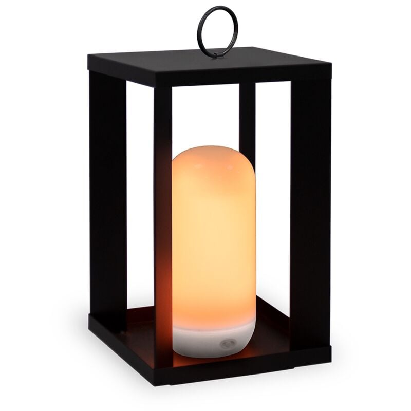 foto del prodotto licht-trend - siroco 30 cm di altezza. lampada decorativa senza fili per interni ed esterni. luce led ricaricabile via usb. prodotto in spagna