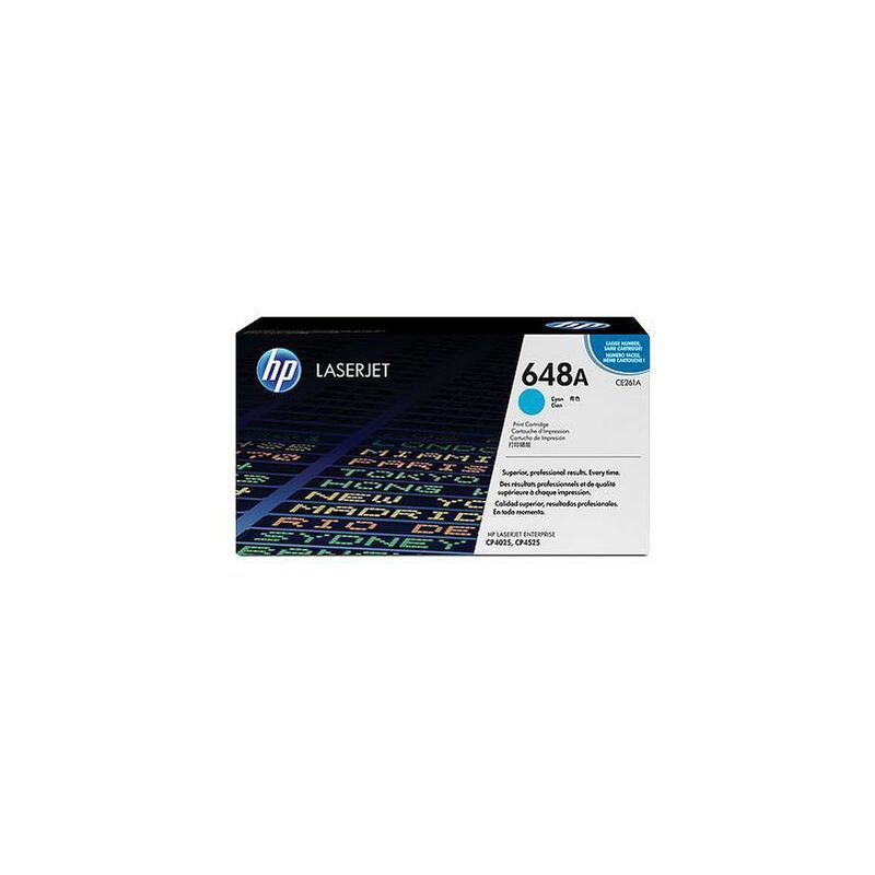 foto del prodotto liderpapel hp cartuccia hp laser jet ciano ce261a