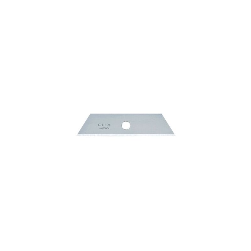foto del prodotto liderpapel set di 5 lame trapezoidali skb 2 5b per lavori standard, larghezza 17,5 mm, colore argento