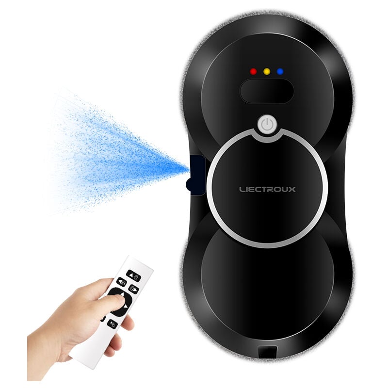 foto del prodotto liectroux robot lavavetri hcr 10, spruzzo d acqua a ultrasuoni, instradamento ai, motore senza spazzole, serbatoio dell acqua da 30 ml, nero, 5
