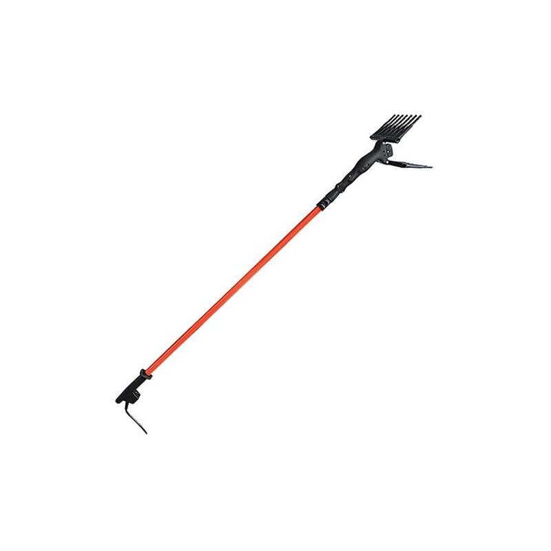 foto del prodotto lif abbacchiatore elettrico per raccolta olive 140w con asta telescopica da 1,9 a 2,8 mt cavo 15 mt e pettini oscillanti